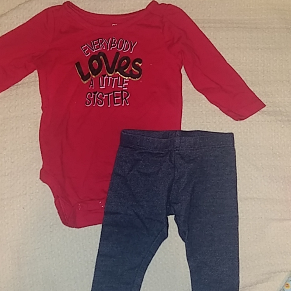 Everybody Loves A Little Sister Outfit